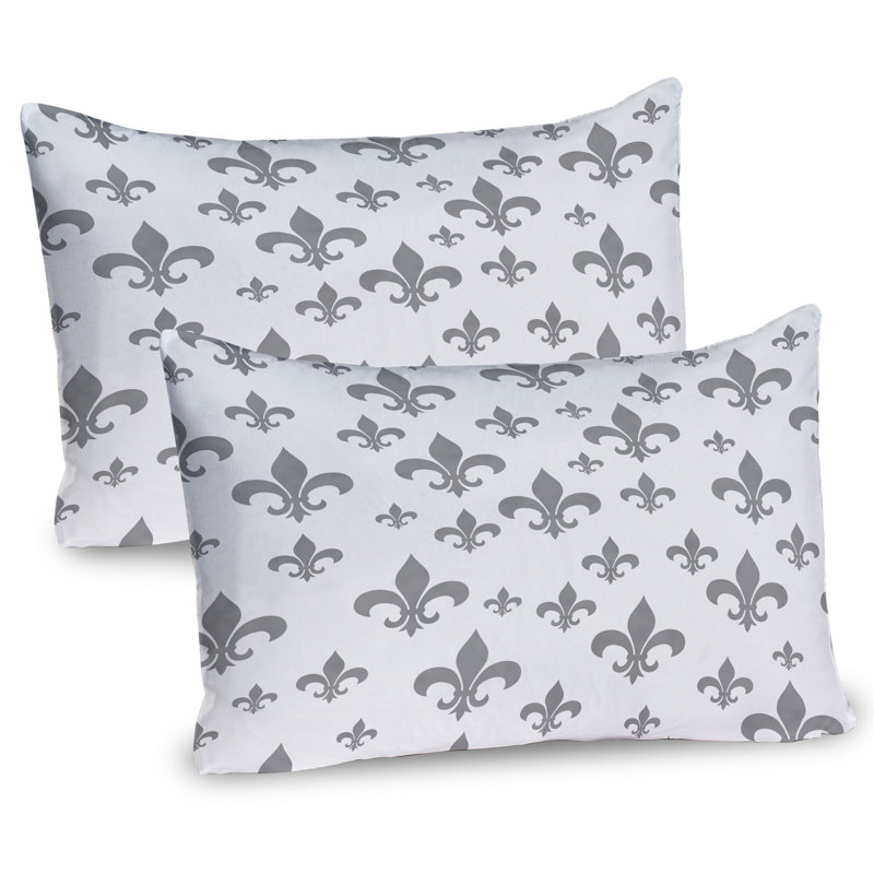 Ensemble de 2 taies décoratives gris Ambesonne, L 26 po x H 20 po