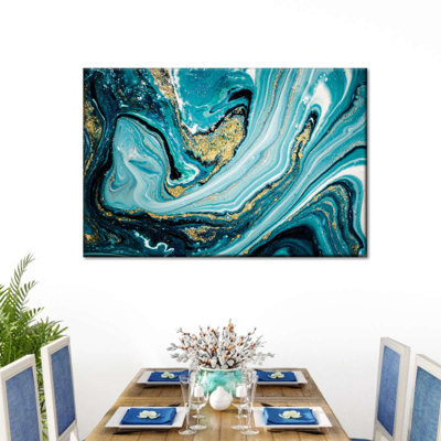 «Dynamic Abstract», impression sur toile