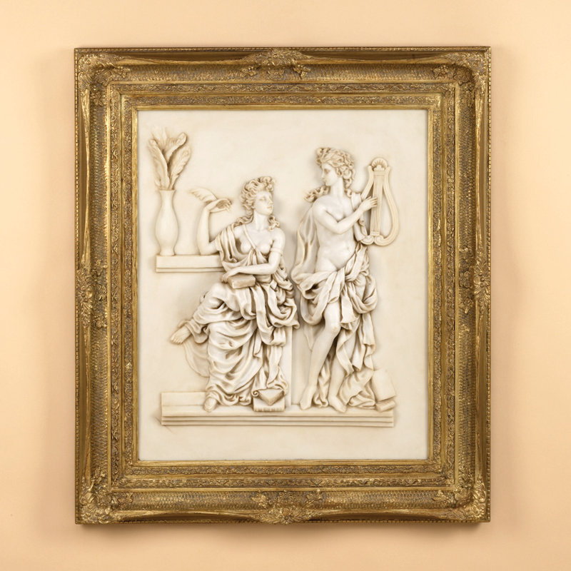 Impression encadrée en relief