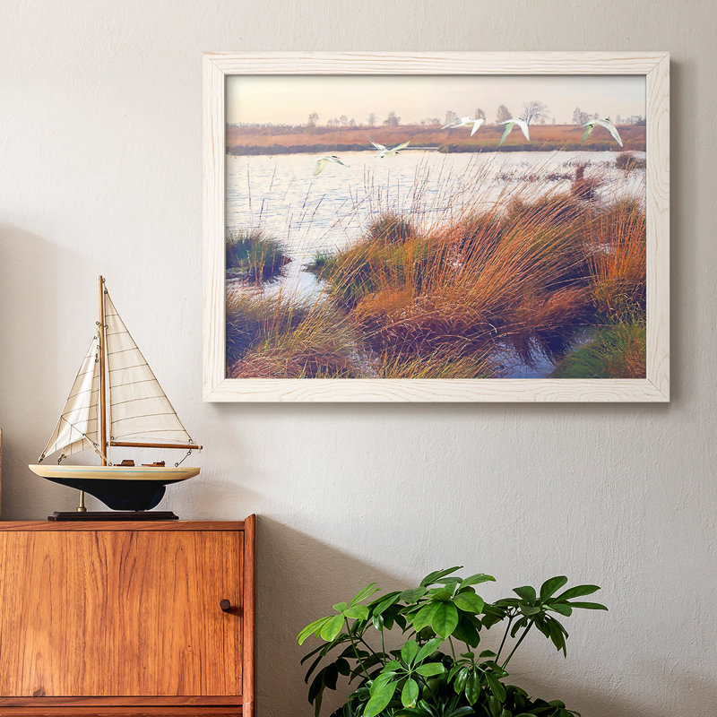 Marshland Hues I, reproduction d'art sur toile, Blanc, H 18 po x l 26 po x P 1,5 po