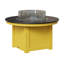 Berlin Gardens Donoma Round Fire Pit Table-647820560-647820557