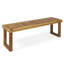 2 bancs en bois naturel - Modèle, naturel et élégant, caractéristique