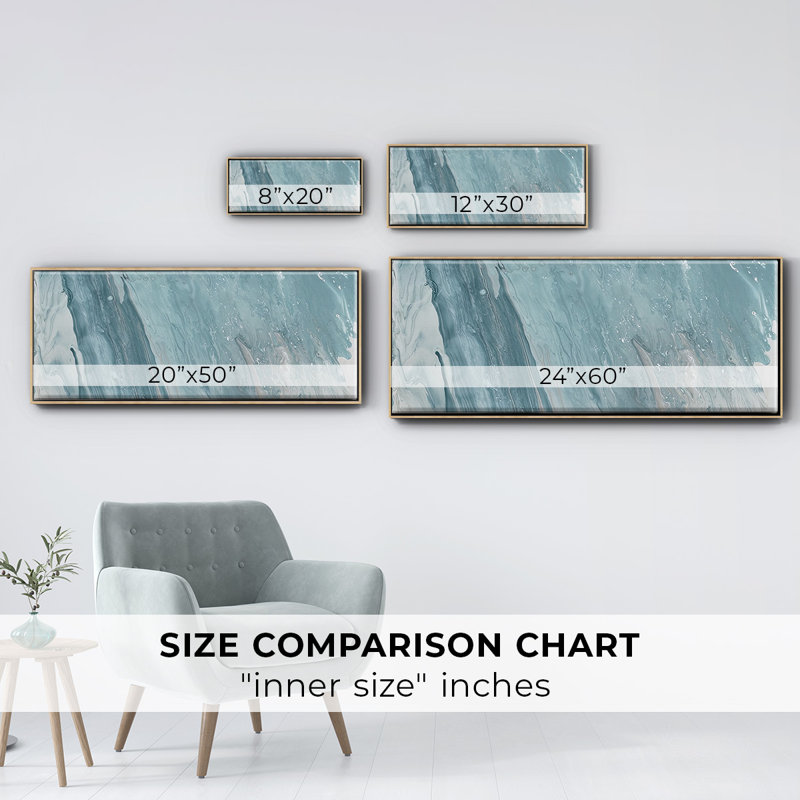Cirrus I- Framed Canvas