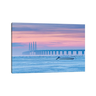 Frozen Sea 1 Piece Wrapped Canvas Wall Art