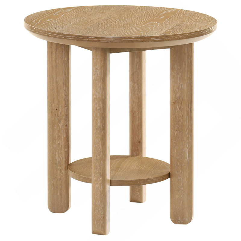 Table de bout en chêne clair