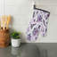 Sergé de coton lilas foncé