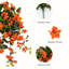 28 po Bougainvillée artificielle résistante aux rayons UV (intérieur / extérieur) - ensemble de 2-1381018308