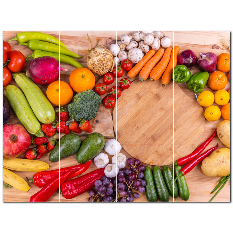 Photo de fruits 8 x 8