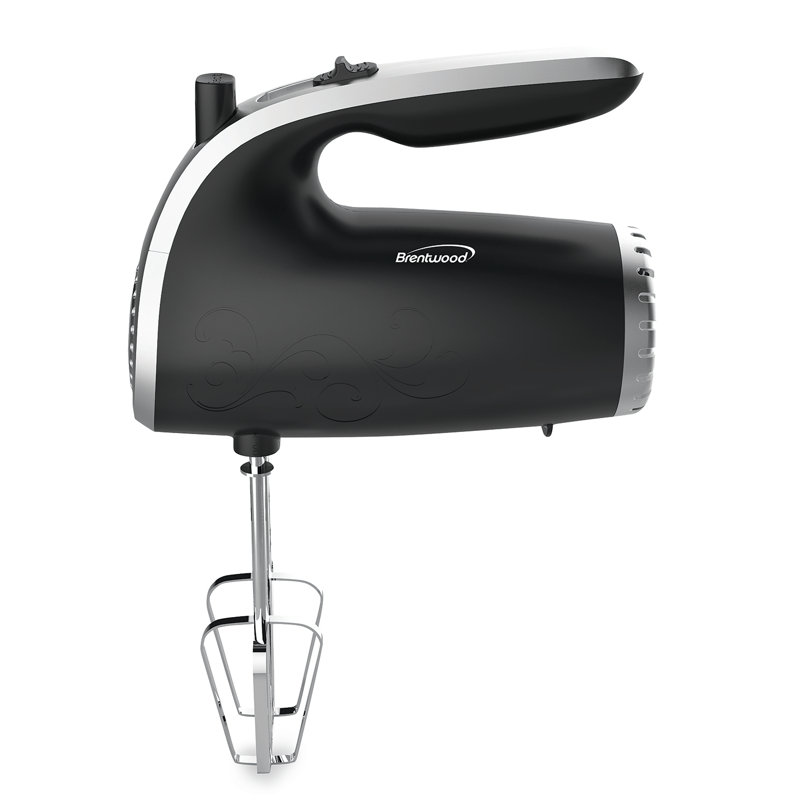 Brentwood Appliances 5 Speed Hand Mixer, Black
