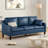 78.75'' Slipcovered Faux Leather Sofa