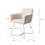 Dashall 123.19cm H Polyester Upholstered Metal Armchair-172133208-172133209