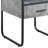 Durable Concrete End Table With Versatile Storage And Stylish Appeal