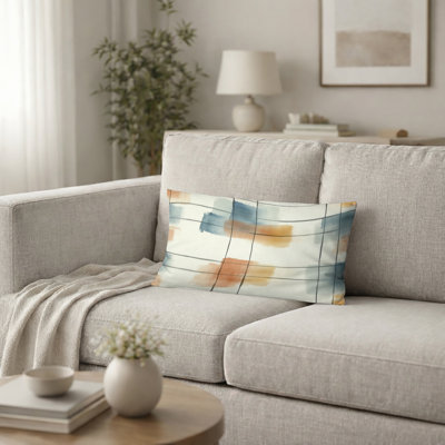 Coussin Plaid