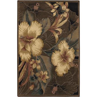 Kam Wool Floral Indoor Rug