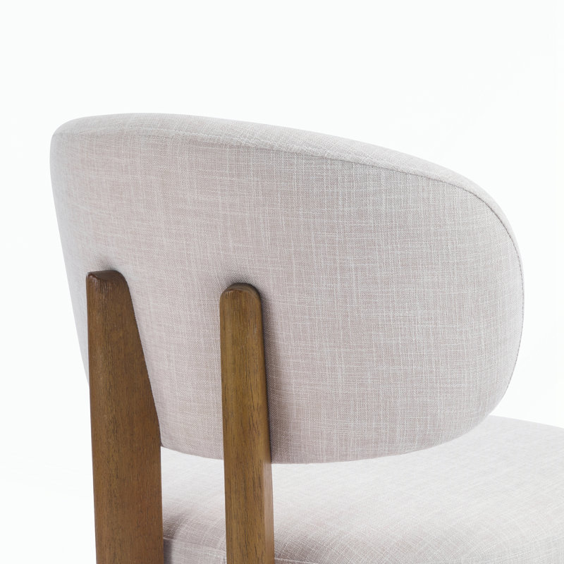 Ensemble de 2 chaises en bois, 2, Noyer