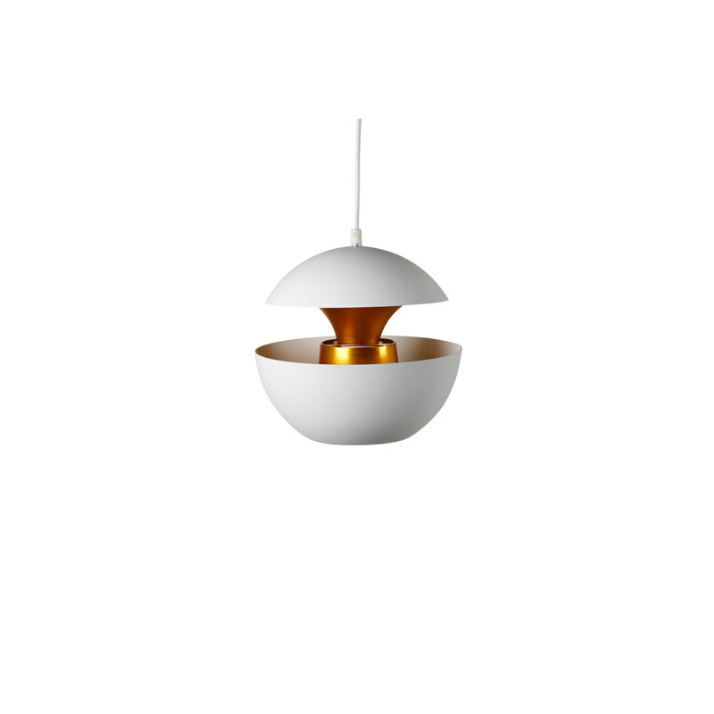 Brendaliz 1 - Light Unique/Statement Pendant, White/Brass