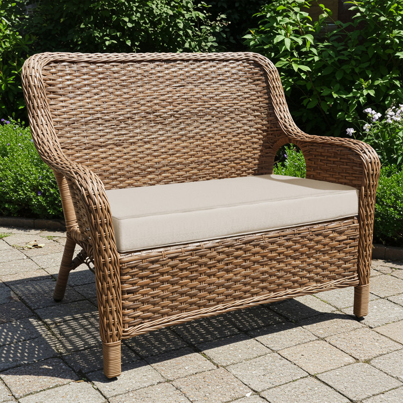 Coussin de siège Ayvion, L 54 po x P 18 po, Beige antique