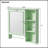 Wall Mounted Bathroom Storage Cabinet, Medicine Cabinets With Large Mirror Door, Adjustable Shelves And Three Open Storage Levels(Not Include Bathroom Vanity )-806447686