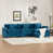 Chenille bleu