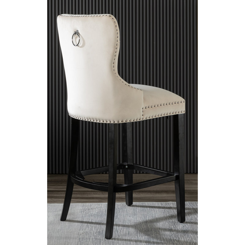 Cantu Bar Stool, Beige