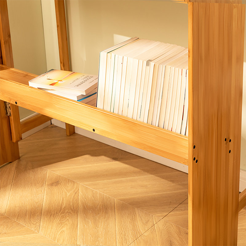 Table pliante en bambou naturel