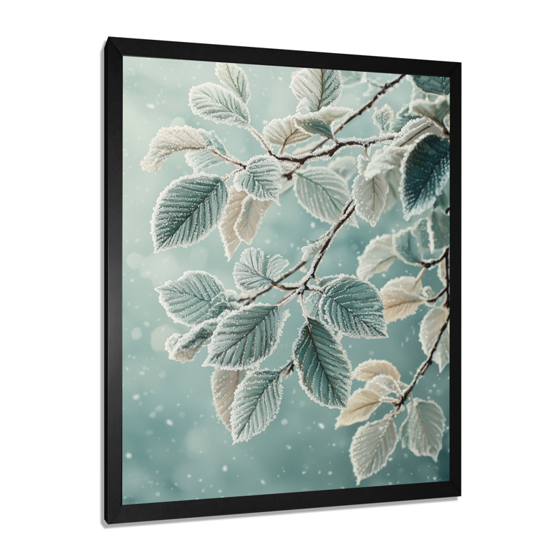 Samara - impressions murales florales, Black, H 20 po x l 12 po, Reproduction encadrée d'une seule photo