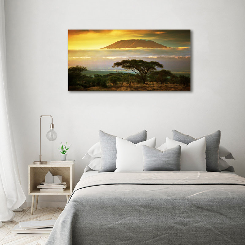 Kilimanjaro Kenya - No Frame Print on Canvas
