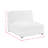 Tabor Modular Armless Chair - Olefin Beige