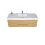 Mitul 58.75'' Single Bathroom Vanity with Acrylic Top-1172269297