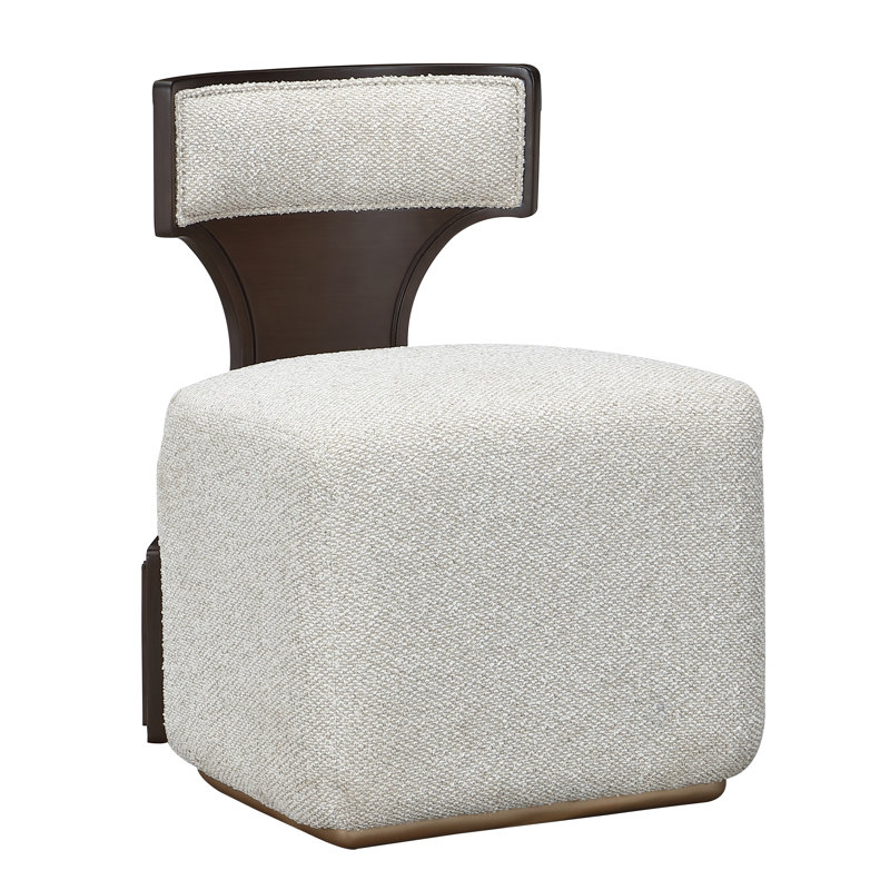 West Kensington Vanity Chair, Espresso Wood