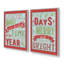 Frosted Merry Wishes, ensemble de 2 reproductions d'art-293237282-293237290