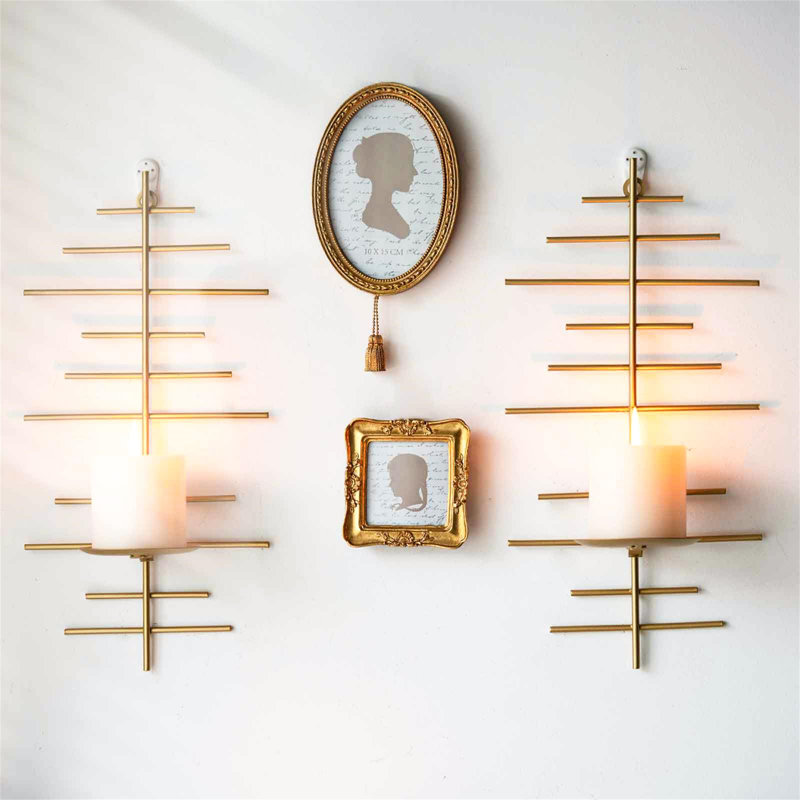 Metal Wall Candelabra