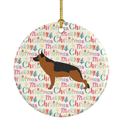 Ornement suspendu Merry Christmas