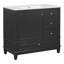 Meuble-lavabo 36 po avec lavabo en céramique-860985539