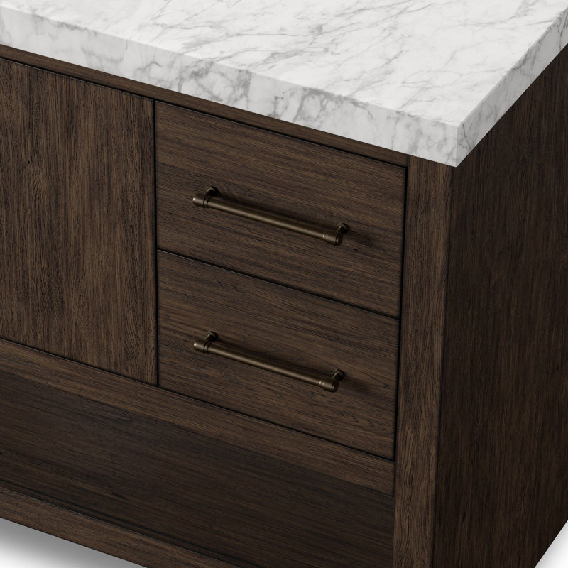 Anthem Single Vanity, Satin Espresso Oak