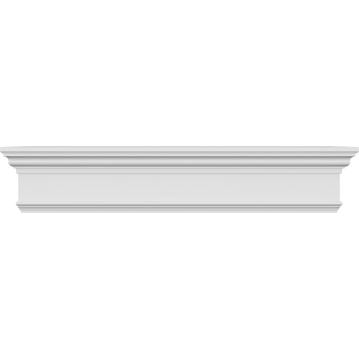 Ekena Millwork Traditional Crosshead with Trim & Reviews | Wayfair