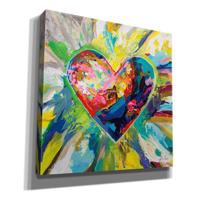 «Blooming Love Too» par Jeanette Vertentes, art mural sur toile