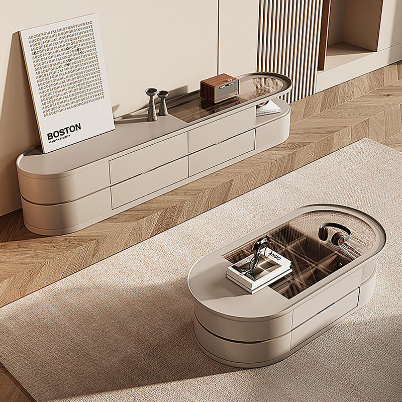 Ensemble de meuble télé moderne et luxueux