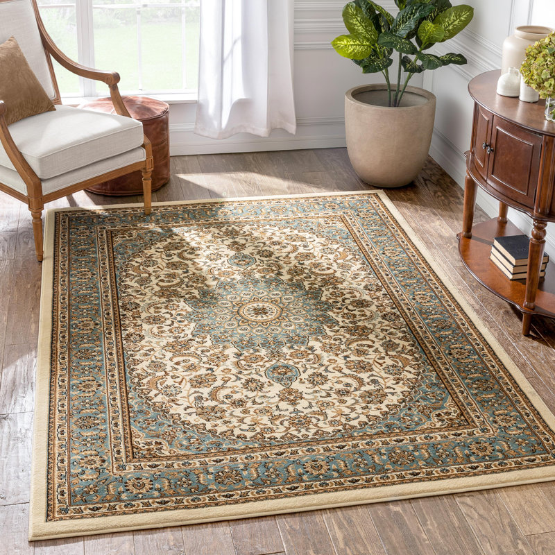 Tapis ivoire Gret, Rectangle 9 pi 3 po x 12 pi 6 po