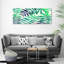 Tropical Leaves - Wrapped Canvas Print