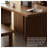 Minimalist Solid Wood Desk: Sturdy Base & Spacious Top-109913868