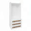 Armoire en rotin à 3 tiroirs