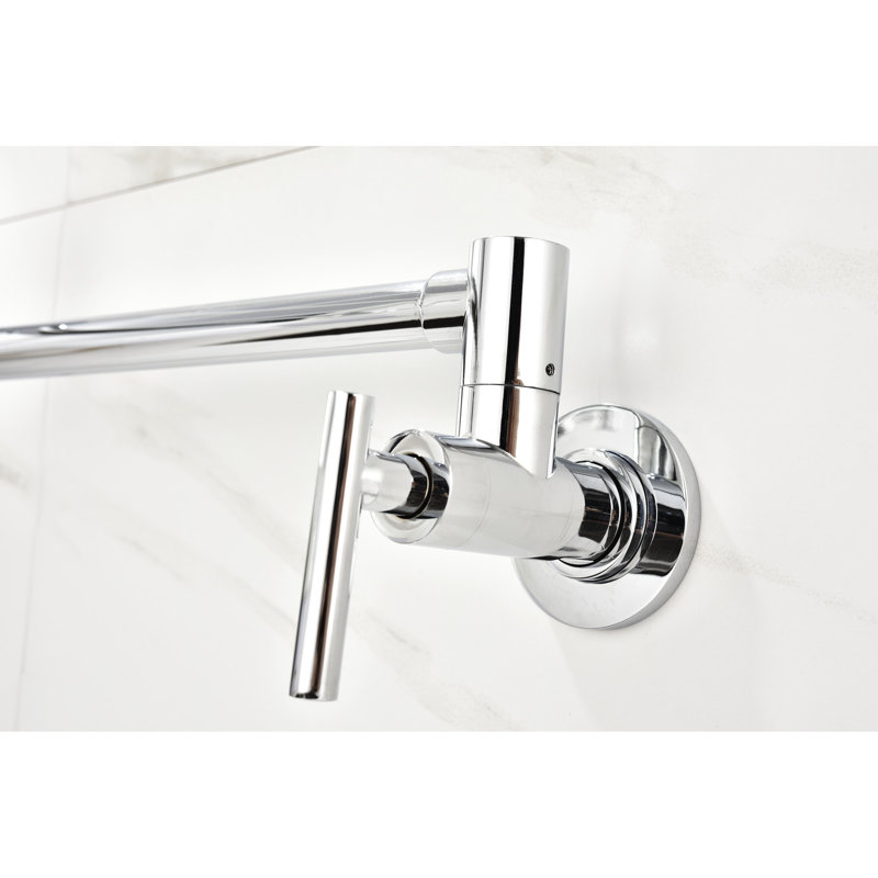 Robinet remplisseur de pot - intérieur en laiton, extérieur, structure d'égouttement, revêtement, évacuation facile de l'eau