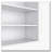 White Wall Cabinet with Open Storage-454178977
