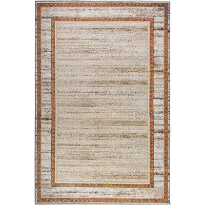 Rectangle Carel Machine Tufted Area Rug