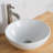 Ceramic Circular Vessel Bathroom Sink with Faucet-3955078