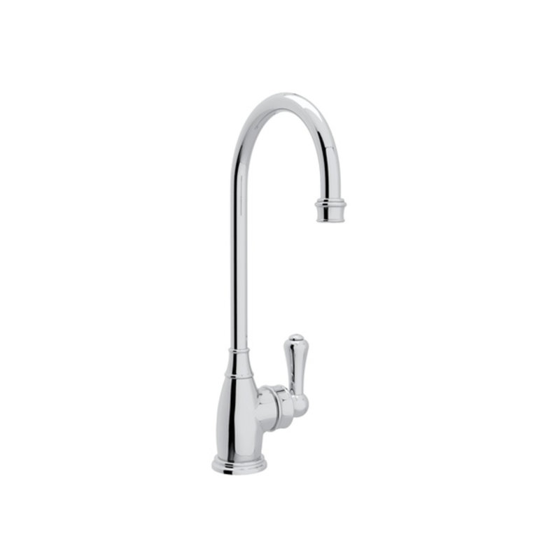 Georgian Era Bar/Food Prep Kitchen Faucet, Polished Chrome