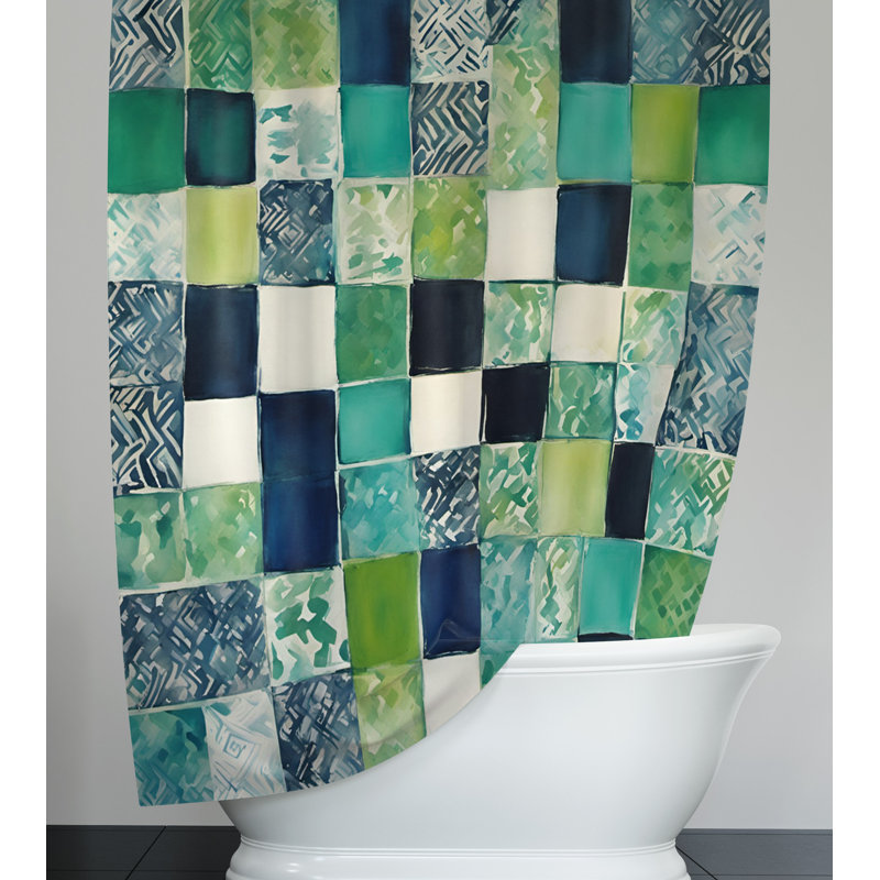 Rideau de douche Debden, H 72 po x l 70 po