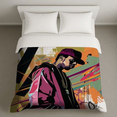 HipHop Bedding Music Duvet Cover Urban