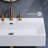 Claire 30" Rectangle Wall-Mount Bathroom Sink With 8" Widespread Holes